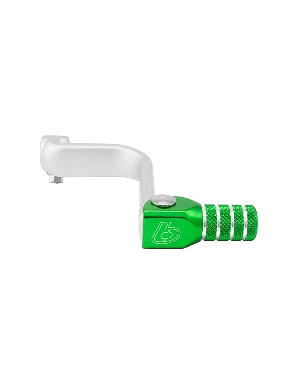 TB Parts Forged Aluminum Shift Lever - KLX110/Z125 - Green - See Description!